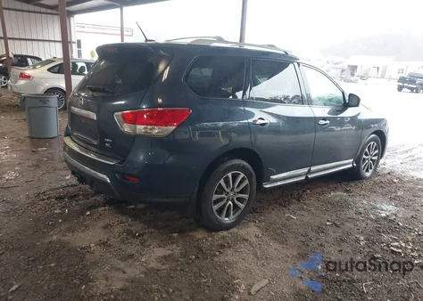 2016 Nissan Pathfinder Sl из США, поврежденный, VIN 5N1AR2MM9GC669701